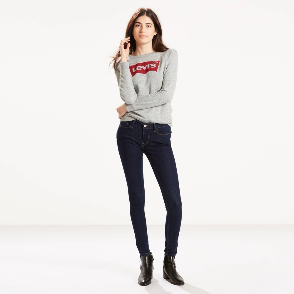 Levi’s 535 Super Skinny Jeans in White sz 29